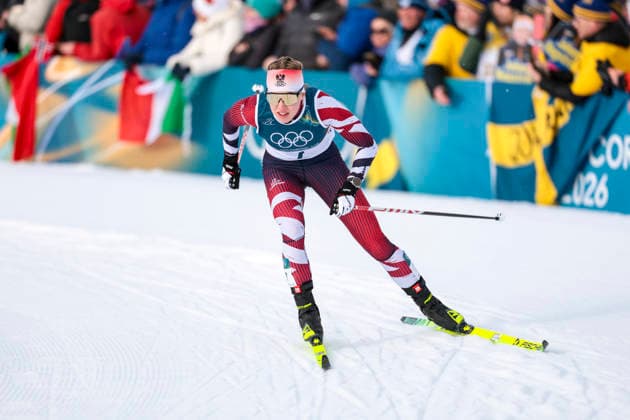 OLYMPICS - Winter Olympic Games, Olympische Spiele, Olympia, OS Milano Cortina 2026 TESERO,ITALY,10.FEB.26 - OLYMPICS, NORDIC SKIING, CROSS COUNTRY SKIING - Winter Olympic Games Milano Cortina 2026, sprint classic, men and women, qualification. Image shows Magdalena Scherz (AUT).  GEPAxpictures xMatthiasxTrinkl