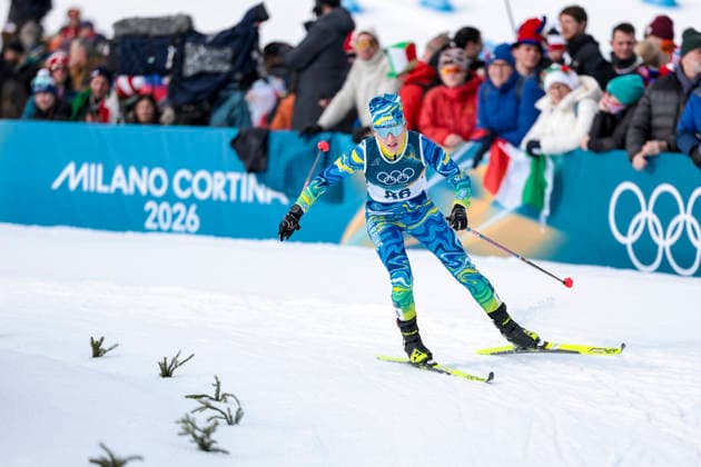 OLYMPICS - Winter Olympic Games, Olympische Spiele, Olympia, OS Milano Cortina 2026 TESERO,ITALY,10.FEB.26 - OLYMPICS, NORDIC SKIING, CROSS COUNTRY SKIING - Winter Olympic Games Milano Cortina 2026, sprint classic, men and women, qualification. Image shows Daryna Myhal (UKR).  GEPAxpictures xMatthiasxTrinkl