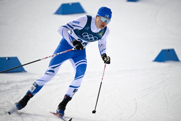 LKS 20260210 Niilo Moilanenn of Finland during the men s Sprint Classic Qualification at the Milano Cortina Winter Olympics at the Tesero Cross Country Skiing Stadium on February 10, 2026. - MARKKU ULANDER Tesero Italy tamcENxWgzk  Copyright: xMarkkuxUlanderx tamcENxWgzk