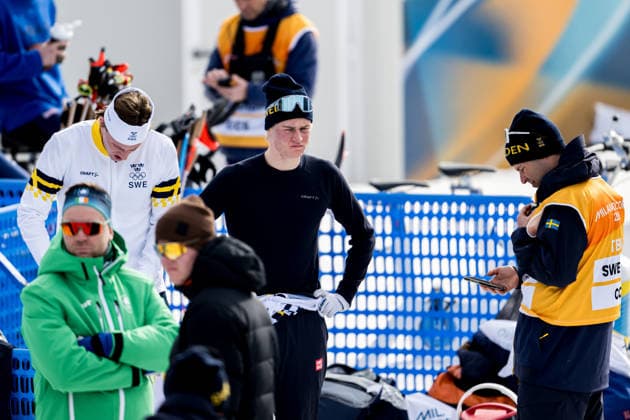 260210 Anton Grahn and Alvar Myhlback of Sweden after competing in the men s classic technique cross-country skiing sprint prologue during day 4 of the 2026 Winter Olympics on February 10, 2026 in Val di Fiemme. Photo: Joel Marklund BILDBYRAN kod JM MT0970 skidor cross-country skiing langrenn Olympic Games, Olympische Spiele, Olympia, OS olympics winter olympics os ol olympiska spel vinter-os olympiske leker milano cortina 2026 milan cortina 2026 milano cortina 2026 olympic games milano cortina 2026 winter olympic games milano cortina-os milano cortina-ol vinter-ol 4 bbeng sprint sverige depp *** 260210 Anton Grahn and Alvar Myhlback of Sweden after competing in the men s classic technique cross country skiing sprint prologue during day 4 of the 2026 Winter Olympics on February 10, 2026 in Val di Fiemme Photo Joel Marklund BILDBYRAN kod JM MT0970 skidor cross country skiing langrenn olympic games olympics winter olympics os ol olympiska spel vinter os olympiske leker milano cortina 2026 milan cortina 2026 milano cortina 2026 olympic games milano cortina 2026 winter olympic games milano cortina os milano cortina ol vinter ol 4 bbeng sprint sverige depp  Copyright: JOELxMARKLUND BB260210JM029