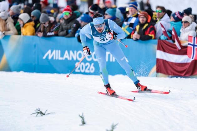 OLYMPICS - Winter Olympic Games, Olympische Spiele, Olympia, OS Milano Cortina 2026 TESERO,ITALY,10.FEB.26 - OLYMPICS, NORDIC SKIING, CROSS COUNTRY SKIING - Winter Olympic Games Milano Cortina 2026, sprint classic, men and women, qualification. Image shows Miha Simenc (SLO).  GEPAxpictures xMatthiasxTrinkl