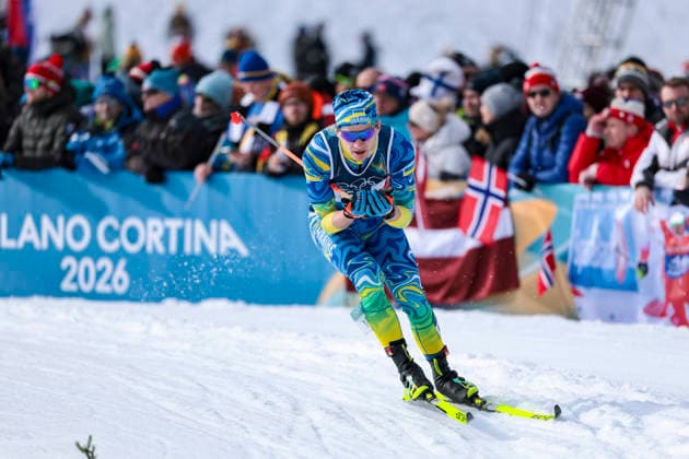 OLYMPICS - Winter Olympic Games, Olympische Spiele, Olympia, OS Milano Cortina 2026 TESERO,ITALY,10.FEB.26 - OLYMPICS, NORDIC SKIING, CROSS COUNTRY SKIING - Winter Olympic Games Milano Cortina 2026, sprint classic, men and women, qualification. Image shows Oleksandr Lisohor (UKR).  GEPAxpictures xMatthiasxTrinkl
