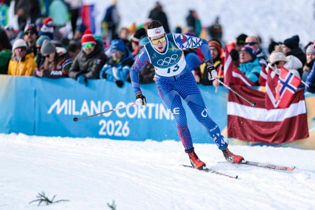 OLYMPICS - Winter Olympic Games, Olympische Spiele, Olympia, OS Milano Cortina 2026 TESERO,ITALY,10.FEB.26 - OLYMPICS, NORDIC SKIING, CROSS COUNTRY SKIING - Winter Olympic Games Milano Cortina 2026, sprint classic, men and women, qualification. Image shows Sebastian Endrestad (CHI).  GEPAxpictures xMatthiasxTrinkl