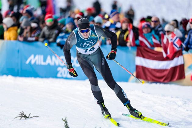 OLYMPICS - Winter Olympic Games, Olympische Spiele, Olympia, OS Milano Cortina 2026 TESERO,ITALY,10.FEB.26 - OLYMPICS, NORDIC SKIING, CROSS COUNTRY SKIING - Winter Olympic Games Milano Cortina 2026, sprint classic, men and women, qualification. Image shows Aleksandar Grbovic (MNE).  GEPAxpictures xMatthiasxTrinkl