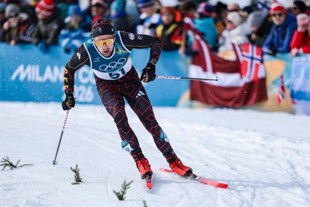OLYMPICS - Winter Olympic Games, Olympische Spiele, Olympia, OS Milano Cortina 2026 TESERO,ITALY,10.FEB.26 - OLYMPICS, NORDIC SKIING, CROSS COUNTRY SKIING - Winter Olympic Games Milano Cortina 2026, sprint classic, men and women, qualification. Image shows Janosch Brugger (GER).  GEPAxpictures xMatthiasxTrinkl