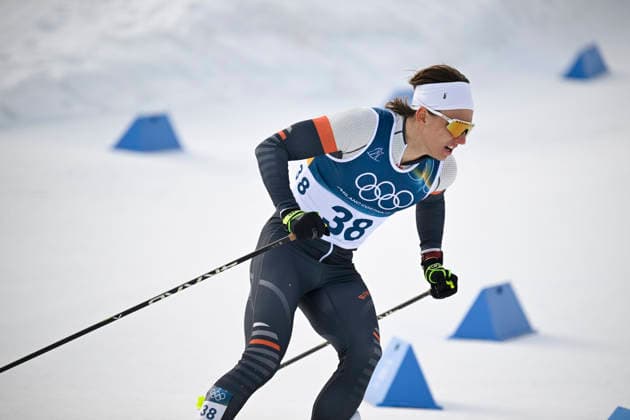 LKS 20260210 Neutral athlete Savelii Korostelev competes during the men s Sprint Classic Qualification at the Milano Cortina Winter Olympics at the Tesero Cross Country Skiing Stadium on February 10, 2026. - MARKKU ULANDER Tesero Italy 19kH3VGMYg4  Copyright: xMarkkuxUlanderx 19kH3VGMYg4