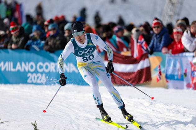 OLYMPICS - Winter Olympic Games, Olympische Spiele, Olympia, OS Milano Cortina 2026 TESERO,ITALY,10.FEB.26 - OLYMPICS, NORDIC SKIING, CROSS COUNTRY SKIING - Winter Olympic Games Milano Cortina 2026, sprint classic, men and women, qualification. Image shows Mateo Lorenzo Sauma (ARG).  GEPAxpictures xMatthiasxTrinkl