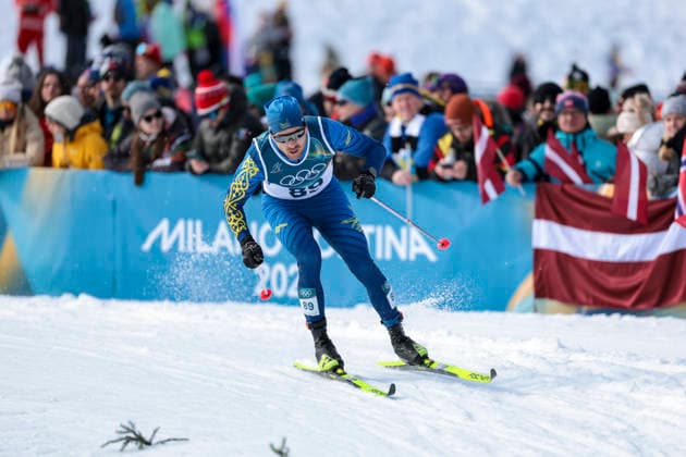 OLYMPICS - Winter Olympic Games, Olympische Spiele, Olympia, OS Milano Cortina 2026 TESERO,ITALY,10.FEB.26 - OLYMPICS, NORDIC SKIING, CROSS COUNTRY SKIING - Winter Olympic Games Milano Cortina 2026, sprint classic, men and women, qualification. Image shows Vitaliy Pukhkalo (KAZ).  GEPAxpictures xMatthiasxTrinkl