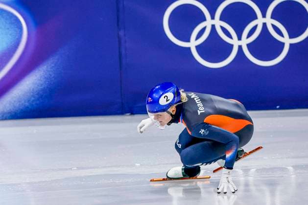 Xandra Velzeboer of the Netherlands Women s 500m, Milano Cortina 2026 Winter Olympics: Day 4, Short Track Speed skating, Eisschnelllauf - Milano Cortina 2026 Winter Olympics: Day 4, Milano Speed Skating Stadium, February 10, 2026, Milan, Italy.