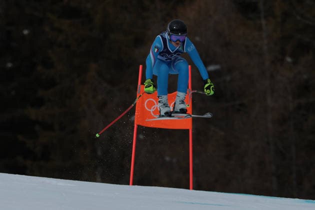 Laura Pirovano (ITA) during the Olympic Winter games, Winterspiele,Spiele, Summer games Milano-Cortina 2026, Alpine Skiing Women s Team Combined Downhill on February 10, 2026 at Tofane Alpine Skiing Centre in Cortina D Ampezzo, Italy  Copyright: xLucianoxMariaxBisi IPAxSportx xipa-agency.netx xx IPA_71212641 IPA_Agency_IPA71212641