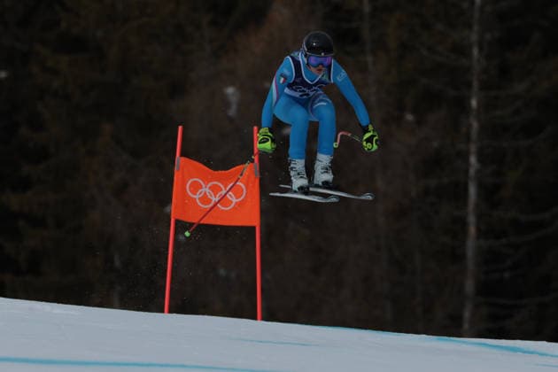 Laura Pirovano (ITA) during the Olympic Winter games, Winterspiele,Spiele, Summer games Milano-Cortina 2026, Alpine Skiing Women s Team Combined Downhill on February 10, 2026 at Tofane Alpine Skiing Centre in Cortina D Ampezzo, Italy  Copyright: xLucianoxMariaxBisi IPAxSportx xipa-agency.netx xx IPA_71212643 IPA_Agency_IPA71212643