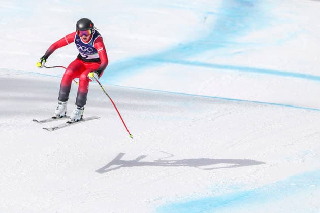 OLYMPICS - Winter Olympic Games, Olympische Spiele, Olympia, OS Milano Cortina 2026 CORTINA D AMPEZZO,ITALY,10.FEB.26 - OLYMPICS, ALPINE SKIING - Winter Olympic Games Milano Cortina 2026, team combined, downhill, women. Image shows Nina Ortlieb (AUT).  GEPAxpictures xMaticxKlansek