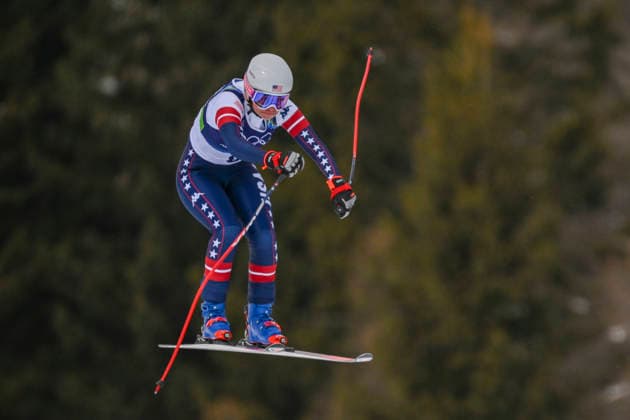 OLYMPICS - Winter Olympic Games, Olympische Spiele, Olympia, OS Milano Cortina 2026 CORTINA D AMPEZZO,ITALY,10.FEB.26 - OLYMPICS, ALPINE SKIING - Winter Olympic Games Milano Cortina 2026, team combined, downhill, women. Image shows Jacqueline Wiles (USA).  GEPAxpictures xAlexanderxSolc