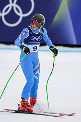 OLYMPICS - Winter Olympic Games, Olympische Spiele, Olympia, OS Milano Cortina 2026 CORTINA D AMPEZZO,ITALY,10.FEB.26 - OLYMPICS, ALPINE SKIING - Winter Olympic Games Milano Cortina 2026, team combined, downhill, women. Image shows Sofia Goggia (ITA).  GEPAxpictures xAlexanderxSolc