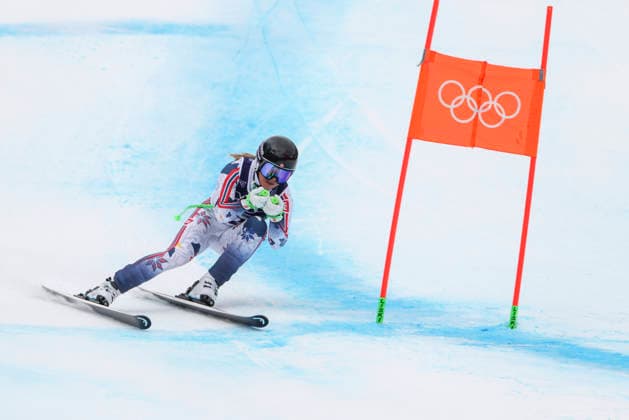 OLYMPICS - Winter Olympic Games, Olympische Spiele, Olympia, OS Milano Cortina 2026 CORTINA D AMPEZZO,ITALY,10.FEB.26 - OLYMPICS, ALPINE SKIING - Winter Olympic Games Milano Cortina 2026, team combined, downhill, women. Image shows Kajsa Vickhoff Lie (NOR).  GEPAxpictures xMaticxKlansek