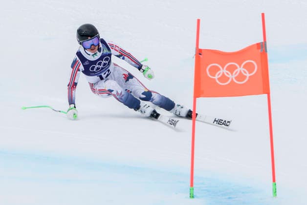 OLYMPICS - Winter Olympic Games, Olympische Spiele, Olympia, OS Milano Cortina 2026 CORTINA D AMPEZZO,ITALY,10.FEB.26 - OLYMPICS, ALPINE SKIING - Winter Olympic Games Milano Cortina 2026, team combined, downhill, women. Image shows Kajsa Vickhoff Lie (NOR).  GEPAxpictures xMaticxKlansek