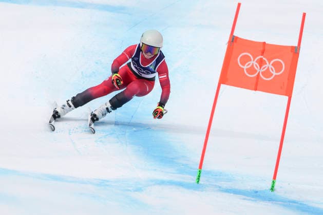 OLYMPICS - Winter Olympic Games, Olympische Spiele, Olympia, OS Milano Cortina 2026 CORTINA D AMPEZZO,ITALY,10.FEB.26 - OLYMPICS, ALPINE SKIING - Winter Olympic Games Milano Cortina 2026, team combined, downhill, women. Image shows .  GEPAxpictures xMaticxKlansek