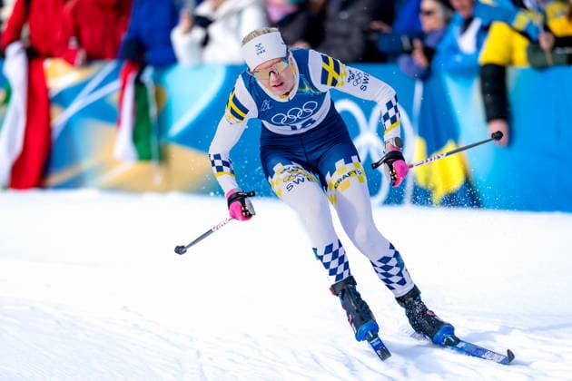 OLYMPICS - Winter Olympic Games, Olympische Spiele, Olympia, OS Milano Cortina 2026 TESERO,ITALY,10.FEB.26 - OLYMPICS, NORDIC SKIING, CROSS COUNTRY SKIING - Winter Olympic Games Milano Cortina 2026, sprint classic, men and women, qualification. Image shows Maja Dahlqvist (SWE).  GEPAxpictures xMatthiasxTrinkl
