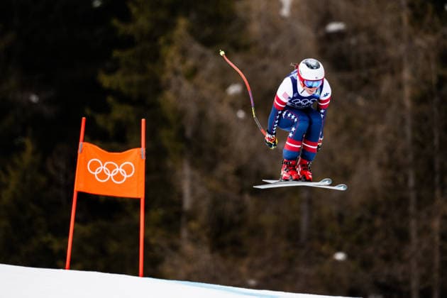 260210 Breezy Johnson of United States competes in women s team combined alpine skiing during day 4 of the 2026 Winter Olympics on February 10, 2026 in Cortina. Photo: Jon Olav Nesvold BILDBYRAN COP 217 JE0115 alpint alpine skiing Olympic Games, Olympische Spiele, Olympia, OS olympics winter olympics os ol olympiska spel vinter-os olympiske leker milano cortina 2026 milan cortina 2026 milano cortina 2026 olympic games milano cortina 2026 winter olympic games milano cortina-os milano cortina-ol vinter-ol 4 bbeng dam *** 260210 Breezy Johnson of United States competes in women s team combined alpine skiing during day 4 of the 2026 Winter Olympics on February 10, 2026 in Cortina Photo Jon Olav Nesvold BILDBYRAN COP 217 JE0115 alpine alpine skiing olympic games olympics winter olympics os ol olympiska spel vinter os olympiske leker milano cortina 2026 milan cortina 2026 milano cortina 2026 olympic games milano cortina 2026 winter olympic games milano cortina os milano cortina ol vinter ol 4 bbeng dam  Copyright: JONxOLAVxNESVOLD BB260210JE020