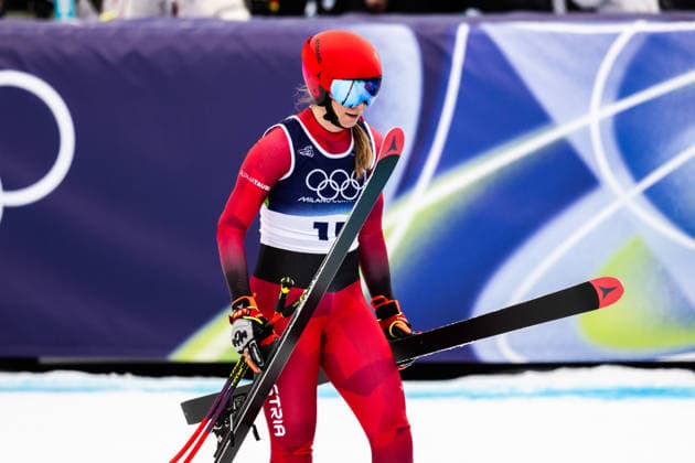 260210 Mirjam Puchner of Austria looks dejected after competing in women s team combined alpine skiing during day 4 of the 2026 Winter Olympics on February 10, 2026 in Cortina. Photo: Jon Olav Nesvold BILDBYRAN COP 217 JE0115 alpint alpine skiing Olympic Games, Olympische Spiele, Olympia, OS olympics winter olympics os ol olympiska spel vinter-os olympiske leker milano cortina 2026 milan cortina 2026 milano cortina 2026 olympic games milano cortina 2026 winter olympic games milano cortina-os milano cortina-ol vinter-ol 4 bbeng dam depp österrike *** 260210 Mirjam Puchner of Austria looks dejected after competing in women s team combined alpine skiing during day 4 of the 2026 Winter Olympics on February 10, 2026 in Cortina Photo Jon Olav Nesvold BILDBYRAN COP 217 JE0115 alpine alpine skiing olympic games olympics winter olympics os ol olympiska spel vinter os olympiske leker milano cortina 2026 milan cortina 2026 milano cortina 2026 olympic games milano cortina 2026 winter olympic games milano cortina os milano cortina ol vinter ol 4 bbeng dam depp österrike  Copyright: JONxOLAVxNESVOLD BB260210JE022