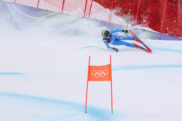 OLYMPICS - Winter Olympic Games, Olympische Spiele, Olympia, OS Milano Cortina 2026 CORTINA D AMPEZZO,ITALY,10.FEB.26 - OLYMPICS, ALPINE SKIING - Winter Olympic Games Milano Cortina 2026, team combined, downhill, women. Image shows Sofia Goggia (ITA) .  GEPAxpictures xMaticxKlansek