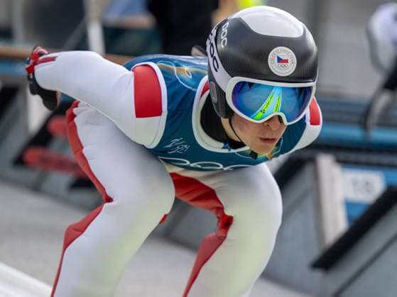 OLYMPICS - Winter Olympic Games, Olympische Spiele, Olympia, OS Milano Cortina 2026 VAL DI FIEMME,ITALY,10.FEB.26 - OLYMPICS, NORDIC SKIING, NORDIC COMBINED, Ski jumping, Skispringen, Ski, nordisch - Winter Olympic Games Milano Cortina 2026, normal hill, training . Image shows Jiri Konvalinka (CZE).  GEPAxpictures xOliverxLerch