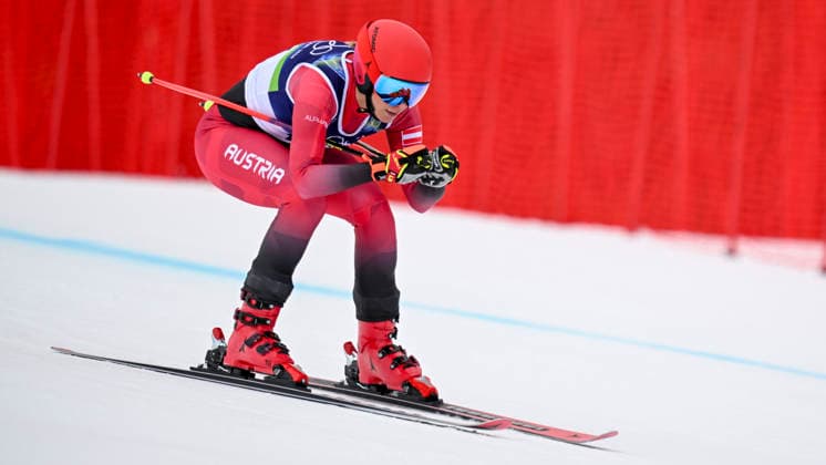 OLYMPICS - Winter Olympic Games, Olympische Spiele, Olympia, OS Milano Cortina 2026 CORTINA D AMPEZZO,ITALY,10.FEB.26 - OLYMPICS, ALPINE SKIING - Winter Olympic Games Milano Cortina 2026, team combined, downhill, women. Image shows Mirjam Puchner (AUT).  GEPAxpictures xAlexanderxSolc