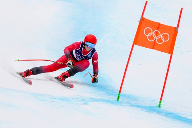 OLYMPICS - Winter Olympic Games, Olympische Spiele, Olympia, OS Milano Cortina 2026 CORTINA D AMPEZZO,ITALY,10.FEB.26 - OLYMPICS, ALPINE SKIING - Winter Olympic Games Milano Cortina 2026, team combined, downhill, women. Image shows Mirjam Puchner (AUT).  GEPAxpictures xMaticxKlansek