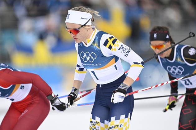 VAL DI FIEMME, ITALY 20260210 Sweden s Linn Svahn during the women s quarter-final sprint at the Winter Olympics in Val di Fiemme, Italy. *** The image is included in the SPORTS PACKAGE. For others PAYMENT IMAGE *** VAL DI FIEMME ITALY x10430x *** VAL DI FIEMME, ITALY 20260210 Sweden s Linn Svahn during the women s quarter final sprint at the Winter Olympics in Val di Fiemme, Italy The image is included in the SPORTS PACKAGE For others PAYMENT IMAGE VAL DI FIEMME ITALY x10430x  Copyright: xChristinexOlsson TTx OLYMPICS 2026 SKIING