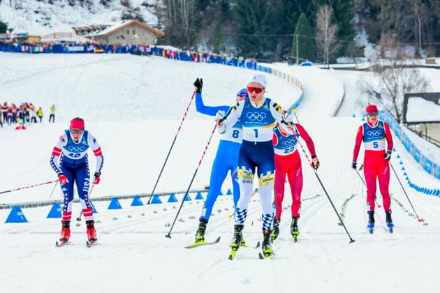 Winter Olympics in Milan Cortina 2026 Val di Fiemme, Italy 20260210. Linn Svahn from Sweden during the cross-country sprint finals at the Tesero stadium during the Winter Olympics in Milan Cortina 2026. Photo: Lise Aaserud NTB Val di Fiemme Italy EDITORIAL USE ONLY. RESTRICTED USE FOR BETTING COMPANIES Ref:_SPOqzAyBt5Kav8.jpg *** Winter Olympics in Milan Cortina 2026 Val di Fiemme, Italy 20260210 Linn Svahn from Sweden during the cross country sprint finals at the Tesero stadium during the Winter Olympics in Milan Cortina 2026 Photo Lise Aaserud NTB Val di Fiemme Italy EDITORIAL USE ONLY RESTRICTED USE FOR BETTING COMPANIES  Copyright: xLisexAserudx xNTBx