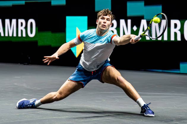 Tennis, ATP tournament in Rotterdam