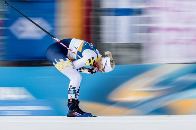 260210 Maja Dahlqvist of Sweden competes in the women s classic technique cross-country skiing sprint quarter final during day 4 of the 2026 Winter Olympics on February 10, 2026 in Val di Fiemme. Photo: Maxim Thore BILDBYRAN kod MT MT0969 skidor cross-country skiing langrenn Olympic Games, Olympische Spiele, Olympia, OS olympics winter olympics os ol olympiska spel vinter-os olympiske leker milano cortina 2026 milan cortina 2026 milano cortina 2026 olympic games milano cortina 2026 winter olympic games milano cortina-os milano cortina-ol vinter-ol 4 bbeng sprint sverige *** 260210 Maja Dahlqvist of Sweden competes in the women s classic technique cross country skiing sprint quarter final during day 4 of the 2026 Winter Olympics on February 10, 2026 in Val di Fiemme Photo Maxim Thore BILDBYRAN kod MT MT0969 skidor cross country skiing langrenn olympic games olympics winter olympics os ol olympiska spel vinter os olympiske leker milano cortina 2026 milan cortina 2026 milano cortina 2026 olympic games milano cortina 2026 winter olympic games milano cortina os milano cortina ol vinter ol 4 bbeng sprint sverige  Copyright: MAXIMxTHORE BB260210MT114