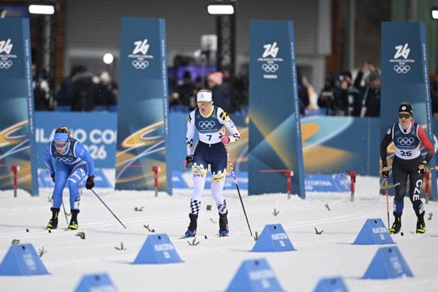 VAL DI FIEMME, ITALY 20260210 Sweden s Maja Dahlqvist during the women s quarter-final sprint at the Winter Olympics in Val di Fiemme, Italy. *** The image is included in the SPORTS PACKAGE. For others PAYMENT IMAGE *** VAL DI FIEMME ITALY x10430x *** VAL DI FIEMME, ITALY 20260210 Sweden s Maja Dahlqvist during the women s quarter final sprint at the Winter Olympics in Val di Fiemme, Italy The image is included in the SPORTS PACKAGE For others PAYMENT IMAGE VAL DI FIEMME ITALY x10430x  Copyright: xChristinexOlsson TTx OS 2026 SKIDOR