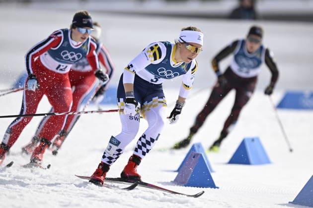 VAL DI FIEMME, ITALY 20260210 Sweden s Johanna Hagström during the women s quarter-final sprint at the Winter Olympics in Val di Fiemme, Italy. *** The image is included in the SPORTS PACKAGE. For others PAYMENT IMAGE *** VAL DI FIEMME ITALY x10430x *** VAL DI FIEMME, ITALY 20260210 Sweden s Johanna Hagström during the women s quarter final sprint at the Winter Olympics in Val di Fiemme, Italy The image is included in the SPORTS PACKAGE For others PAYMENT IMAGE VAL DI FIEMME ITALY x10430x  Copyright: xChristinexOlsson TTx OS 2026 SKIDOR SPRINT