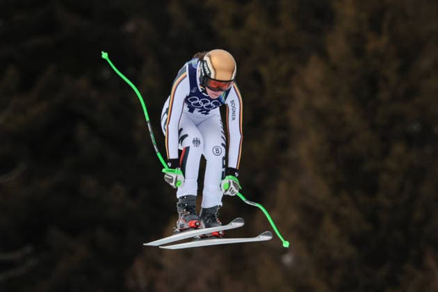 Milano Cortina 2026 - XXV Olympic Winter games, Winterspiele,Spiele, Summer games Cortina D Ampezzo - Italy 10 February,2026 Alpine skiing - Women s Team combined WEIDLE-WINKELMANN Kira (GER)  Copyright: xLucianoxMariaxBisi IPAxSportx xipa-agency.netx xx IPA_71216945 IPA_Agency_IPA71216945