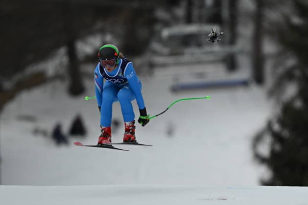 Sofia Goggia Lara Della Mea from Italia during the Winter Olympic Games, Olympische Spiele, Olympia, OS Milano Cortina 2026, in Tofane Alpine Skiing Centre , on February 10 2026, in Cortina, Italy  Copyright: xFedericoxManoni IPAxSportx xipa-agency.netx xx IPA_71217316 IPA_Agency_IPA71217316