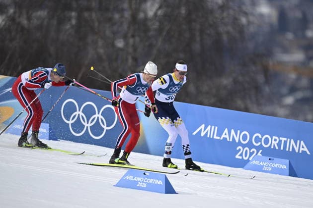 VAL DI FIEMME, ITALY 20260210 Sweden s Edvin Anger during the men s sprint quarter-final at the Winter Olympics in Val di Fiemme, Italy. *** The image is included in the SPORTS PACKAGE. For others PAYMENT IMAGE *** VAL DI FIEMME ITALY x10430x *** VAL DI FIEMME, ITALY 20260210 Sweden s Edvin Anger during the men s sprint quarter final at the Winter Olympics in Val di Fiemme, Italy The image is included in the SPORTS PACKAGE For others PAYMENT IMAGE VAL DI FIEMME ITALY x10430x  Copyright: xChristinexOlsson TTx OS 2026 SKIDOR SPRINT