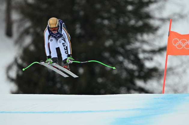 February 10, 2026, Cortina, Veneto, Italy: Kira Weidle Winkelmann Emma Aicher from Germania during the Winter Olympic Games, Olympische Spiele, Olympia, OS Milano Cortina 2026, in Tofane Alpine Skiing Centre , on February 10 2026, in Cortina, Italy Cortina Italy - ZUMAm345 20260210_oly_m345_020 Copyright: xFedericoxManonix