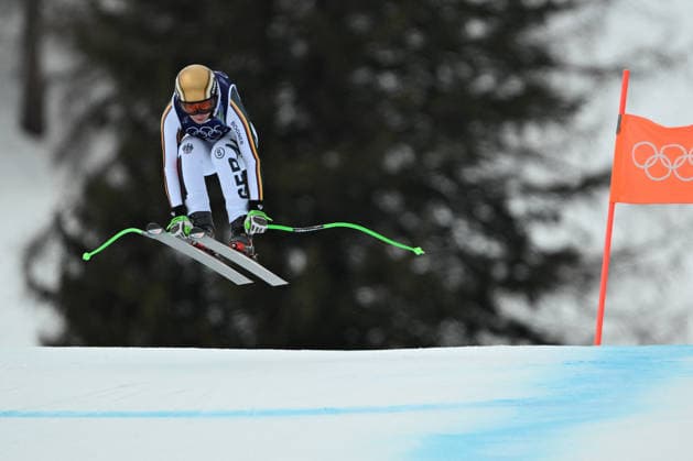GIOCHI OLIMPICI - Olimpiadi Invernali Milano-Cortina 2026 - Alpine Skiing Women s Team Combined, Downhill Kira Weidle Winkelmann Emma Aicher from Germania during the Winter Olympic Games, Olympische Spiele, Olympia, OS Milano Cortina 2026, in Tofane Alpine Skiing Centre , on February 10 2026, in Cortina, Italy Cortina D Ampezzo Italy  Copyright: xIPAxSport ABACAx