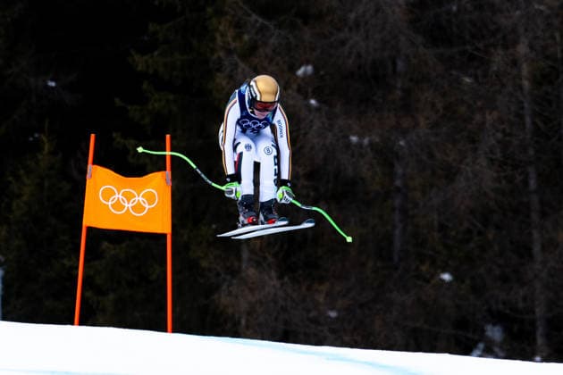 WEIDLE-WINKELMANN Kira (Deutschland), ITA, Olympische Spiele Milano Cortina 2026, Olympia, Ski Alpin, Alpine Team Kombination, Abfahrt Damen, 10.02.2026 ITA, Olympische Spiele Milano Cortina 2026, Olympia, Ski Alpin, Alpine Team Kombination, Abfahrt Damen, 10.02.2026 Cortina d Ampezzo *** WEIDLE WINKELMANN Kira Germany , ITA, Olympic Games Milano Cortina 2026, Olympia, Alpine Skiing, Alpine Team Combined, Downhill Women, 10 02 2026 ITA, Olympic Games Milano Cortina 2026, Olympia, Alpine Skiing, Alpine Team Combined, Downhill Women, 10 02 2026 Cortina d Ampezzo Copyright: xEibner-Pressefoto Memmlerx EP_MMR