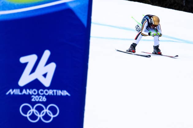 WEIDLE-WINKELMANN Kira (Deutschland), ITA, Olympische Spiele Milano Cortina 2026, Olympia, Ski Alpin, Alpine Team Kombination, Abfahrt Damen, 10.02.2026 ITA, Olympische Spiele Milano Cortina 2026, Olympia, Ski Alpin, Alpine Team Kombination, Abfahrt Damen, 10.02.2026 Cortina d Ampezzo *** WEIDLE WINKELMANN Kira Germany , ITA, Olympic Games Milano Cortina 2026, Olympia, Alpine Skiing, Alpine Team Combined, Downhill Women, 10 02 2026 ITA, Olympic Games Milano Cortina 2026, Olympia, Alpine Skiing, Alpine Team Combined, Downhill Women, 10 02 2026 Cortina d Ampezzo Copyright: xEibner-Pressefoto Memmlerx EP_MMR