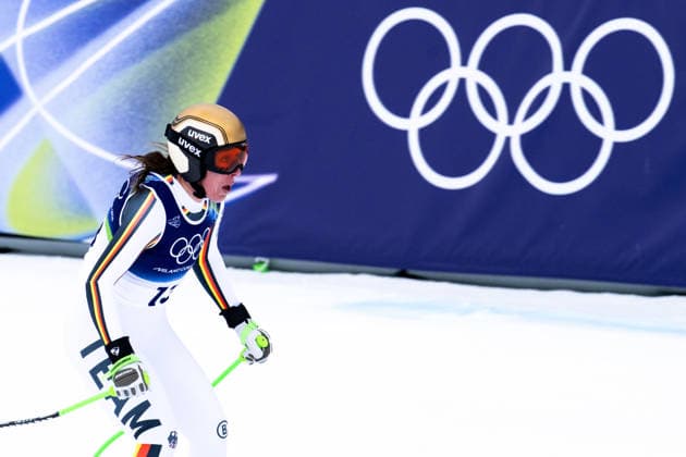 WEIDLE-WINKELMANN Kira (Deutschland), ITA, Olympische Spiele Milano Cortina 2026, Olympia, Ski Alpin, Alpine Team Kombination, Abfahrt Damen, 10.02.2026 ITA, Olympische Spiele Milano Cortina 2026, Olympia, Ski Alpin, Alpine Team Kombination, Abfahrt Damen, 10.02.2026 Cortina d Ampezzo *** WEIDLE WINKELMANN Kira Germany , ITA, Olympic Games Milano Cortina 2026, Olympia, Alpine Skiing, Alpine Team Combined, Downhill Women, 10 02 2026 ITA, Olympic Games Milano Cortina 2026, Olympia, Alpine Skiing, Alpine Team Combined, Downhill Women, 10 02 2026 Cortina d Ampezzo Copyright: xEibner-Pressefoto Memmlerx EP_MMR