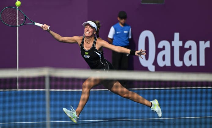 Tennis, WTA tournament in Doha