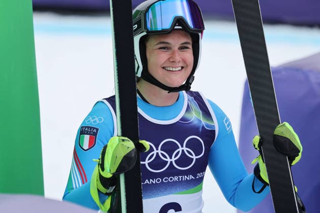 Olympics Milan Cortina 2026 Alpine Skiing Women s Team Combined, Laura Pirovano (ITA), Cortina d Ampezzo, Italy, February 10, 2026. Photo Felice Calabro  Copyright: xFelicexCalabro x xipa-agency.netx xFELICExCALABRO x IPA_Agency_IPA71216194