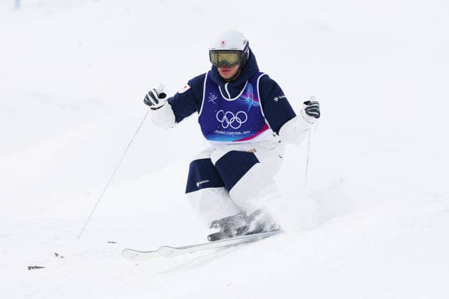 Ikuma Horishima (JPN), FEBRUARY 10, 2026 - Freestyle Skiing : Men s Mogle Qualification during the Milano Cortina 2026 Olympic Winter games, Winterspiele,Spiele, Summer games at Livigno Aerials and Moguls Park in Livigno, Italy.  aflo_319199877