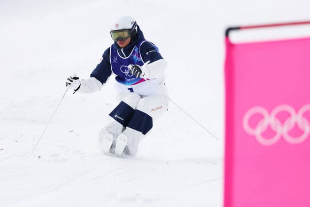 Ikuma Horishima (JPN), FEBRUARY 10, 2026 - Freestyle Skiing : Men s Mogle Qualification during the Milano Cortina 2026 Olympic Winter games, Winterspiele,Spiele, Summer games at Livigno Aerials and Moguls Park in Livigno, Italy.  aflo_319199881