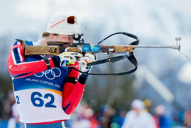 Winter Olympics in Milan Cortina 2026 Anterselva, Italy 20260210. Sturla Holm Laegreid from Norway during the warm-up in Anterselva before the men s 20km biathlon event at the Winter Olympics in Milan Cortina 2026. Photo: Heiko Junge NTB Anterselva Italy EDITORIAL USE ONLY. RESTRICTED USE FOR BETTING COMPANIES Ref:_SPOyFea3-dMKL0.jpg *** Winter Olympics in Milan Cortina 2026 Anterselva, Italy 20260210 Sturla Holm Laegreid from Norway during the warm up in Anterselva before the men s 20km biathlon event at the Winter Olympics in Milan Cortina 2026 Photo Heiko Junge NTB Anterselva Italy EDITORIAL USE ONLY RESTRICTED USE FOR BETTING COMPANIES  Copyright: xHeikoxJungex xNTBx