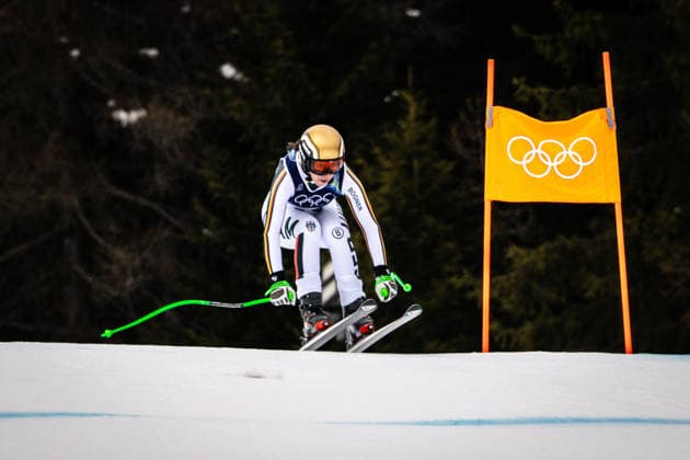 WEIDLE-WINKELMANN Kira (Deutschland), Women™s Alpine Team Combination, Downhill, Milano Cortina 2026 Olympic Games, Olympische Spiele, Olympia, OS 10-02-2026 *** WEIDLE WINKELMANN Kira Germany , Women™s Alpine Team Combination, Downhill, Milano Cortina 2026 Olympic Games 10 02 2026 Copyright: HMBxMedia MarcxNiemeyer