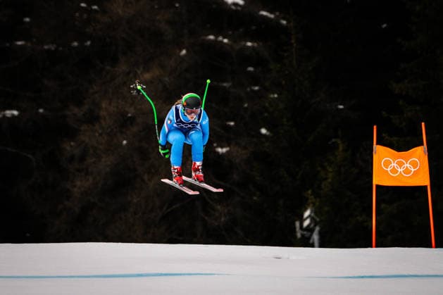 GOGGIA Sofia (Italien - Team 1) , Women™s Alpine Team Combination, Downhill, Milano Cortina 2026 Olympic Games, Olympische Spiele, Olympia, OS 10-02-2026 *** GOGGIA Sofia Italy Team 1 , Women™s Alpine Team Combination, Downhill, Milano Cortina 2026 Olympic Games 10 02 2026 Copyright: HMBxMedia MarcxNiemeyer