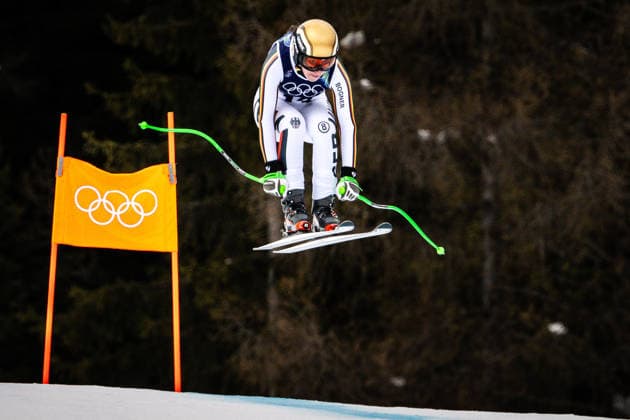 WEIDLE-WINKELMANN Kira (Deutschland), Women™s Alpine Team Combination, Downhill, Milano Cortina 2026 Olympic Games, Olympische Spiele, Olympia, OS 10-02-2026 *** WEIDLE WINKELMANN Kira Germany , Women™s Alpine Team Combination, Downhill, Milano Cortina 2026 Olympic Games 10 02 2026 Copyright: HMBxMedia MarcxNiemeyer